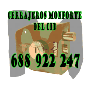 cerrajeros monforte del cid